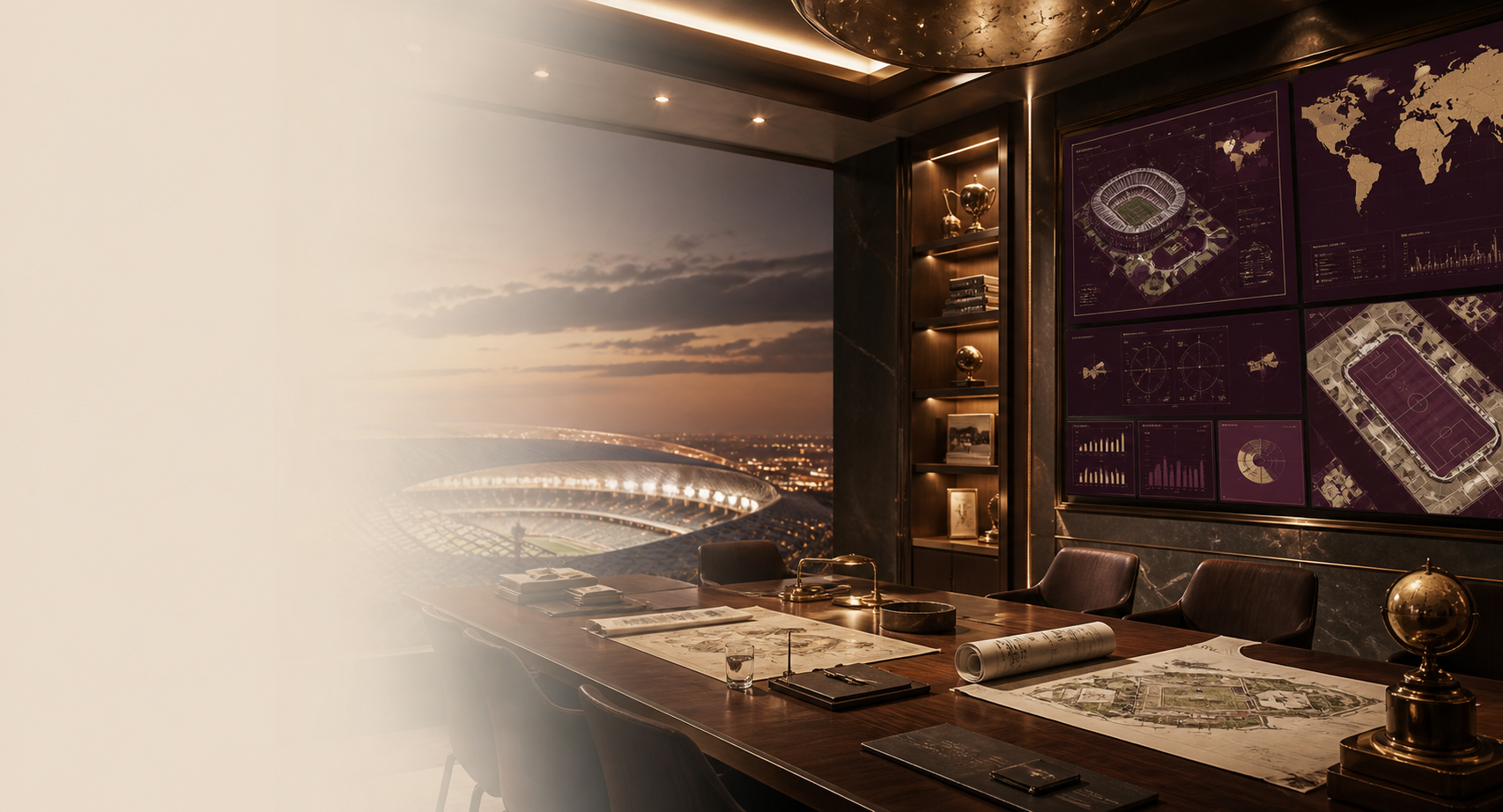 Premium SPORTAL knowledge center with sport strategy maps, stadium plans and regional intelligence